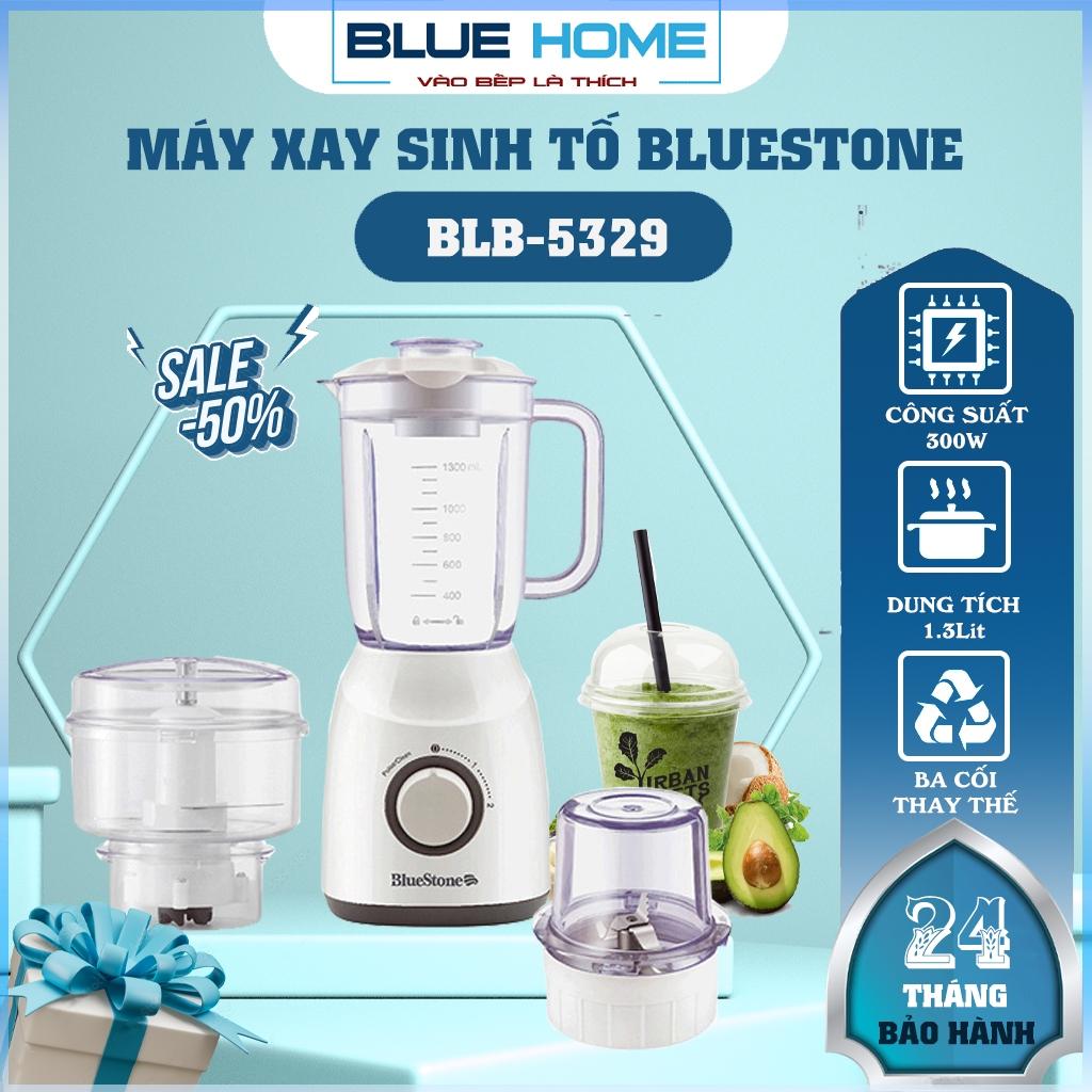 Máy Xay Sinh Tố BlueStone BLB-5329, 3 Cối Đa Năng, 1.3Lit - 300w, Hàng Chính Hãng