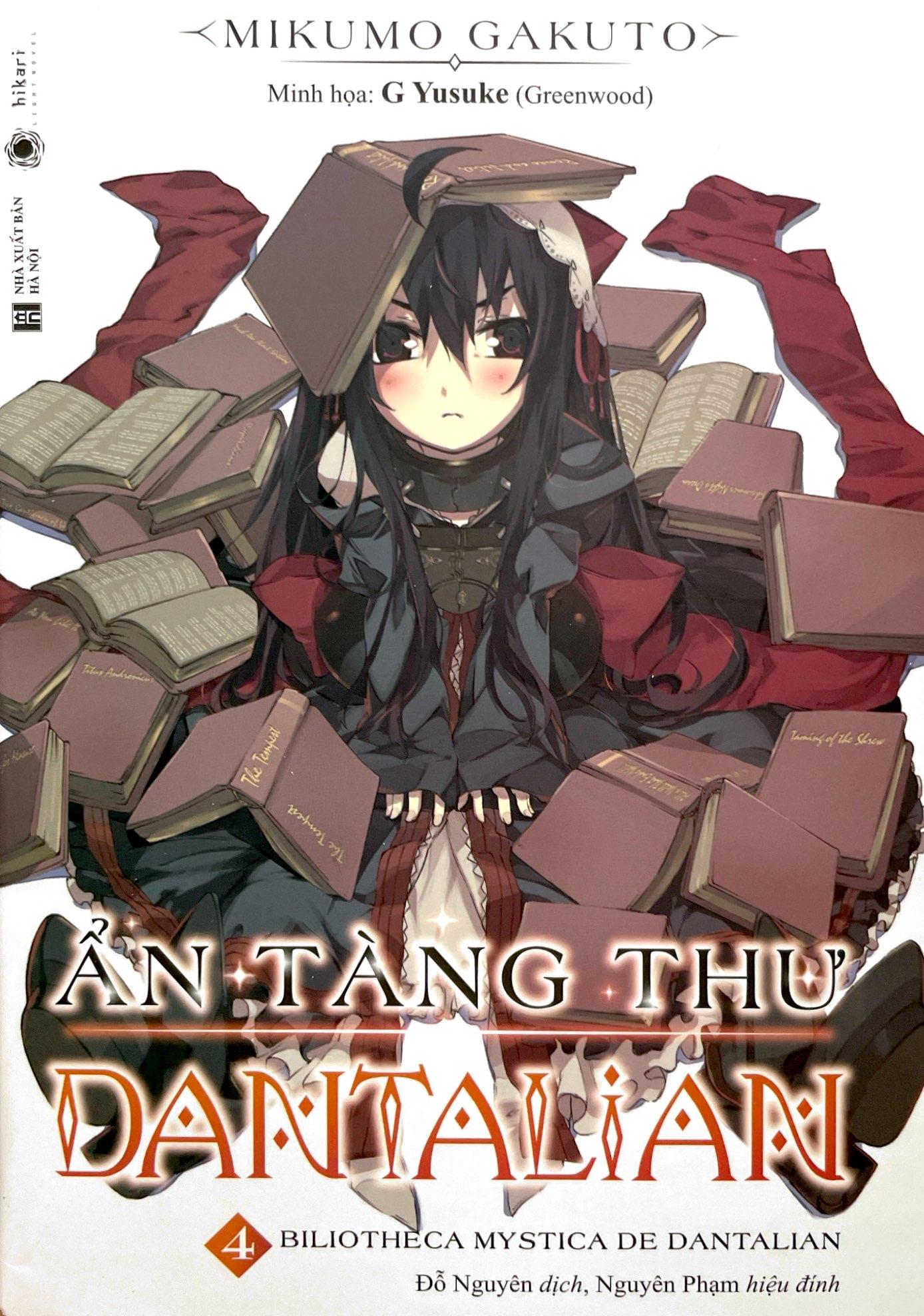 Sách Ẩn Tàng Thư Dantalian 4 (Tặng Kèm 1 Bookmark)