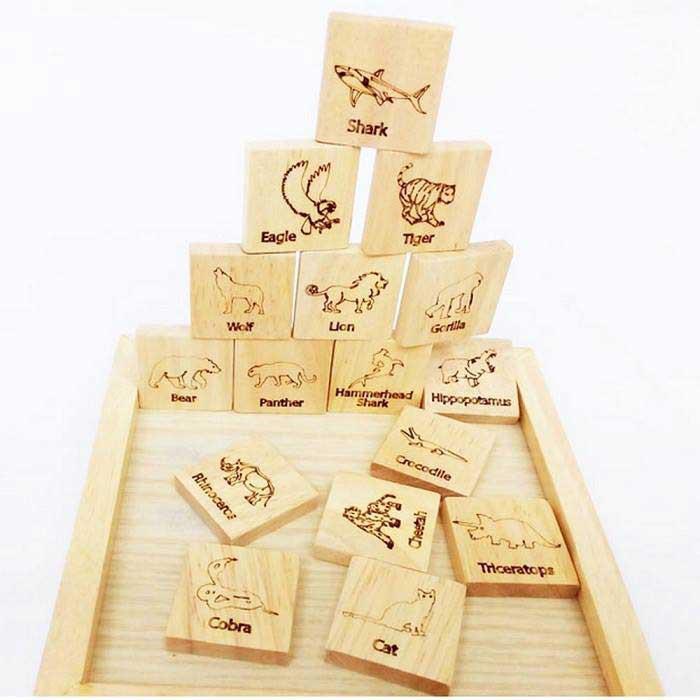36 Ô chữ kì diệu | 36 loài động vật kèm tên tiếng anh