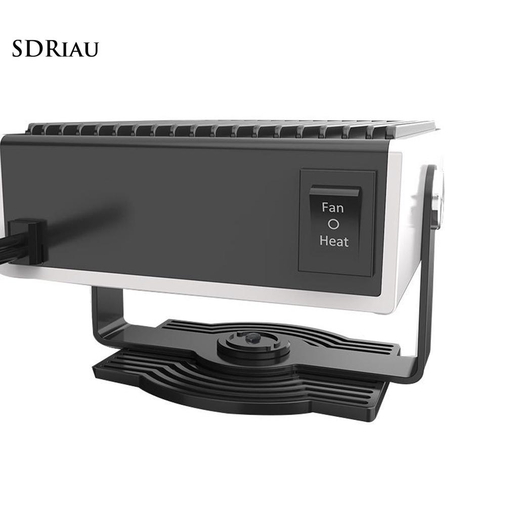 Quạt Sưởi 12v / 24v 180 Độ Đa Năng Cho Xe Hơi