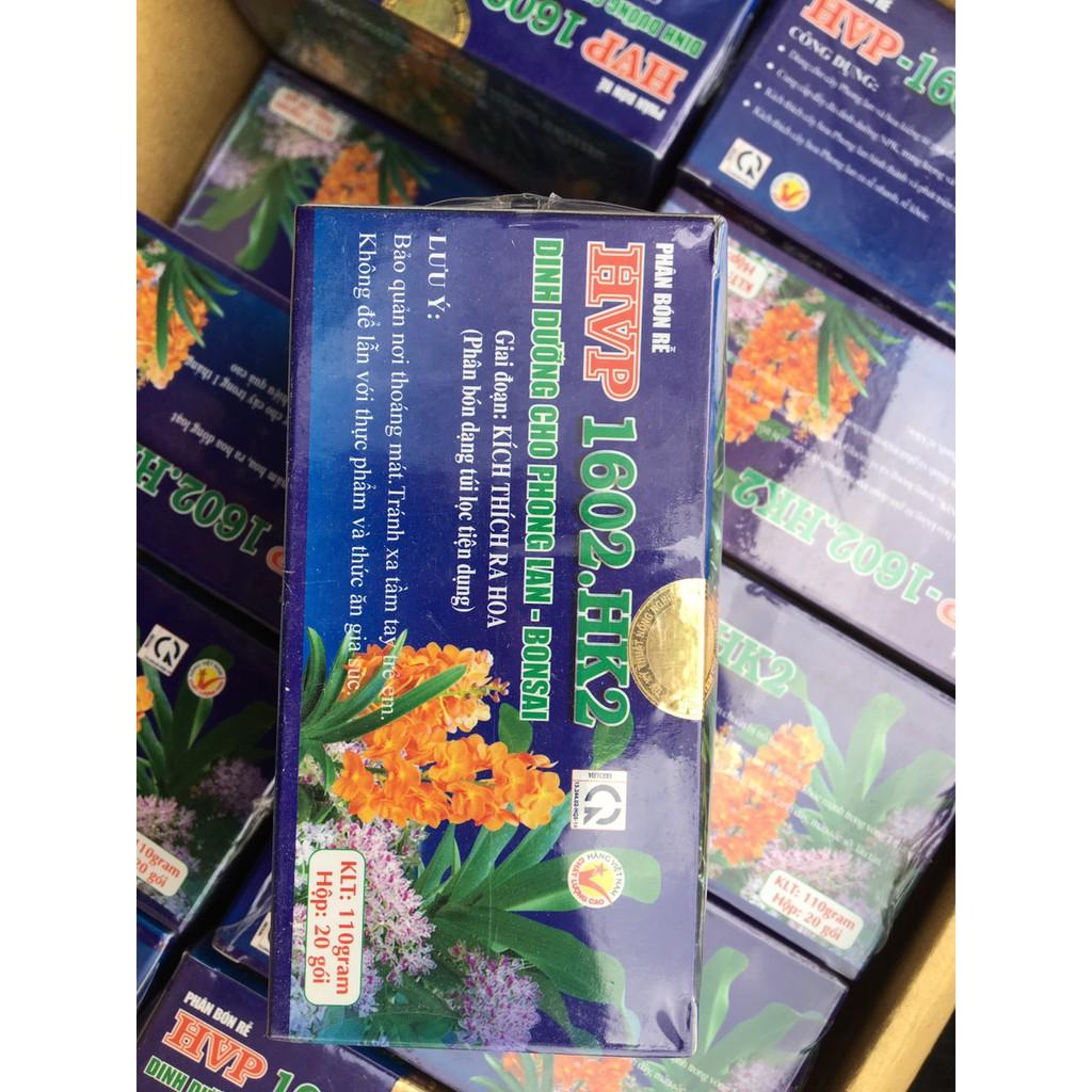 Phân bón túi lọc NT 1602 HK2 giai đoạn kích thích ra hoa hộp 20 túi