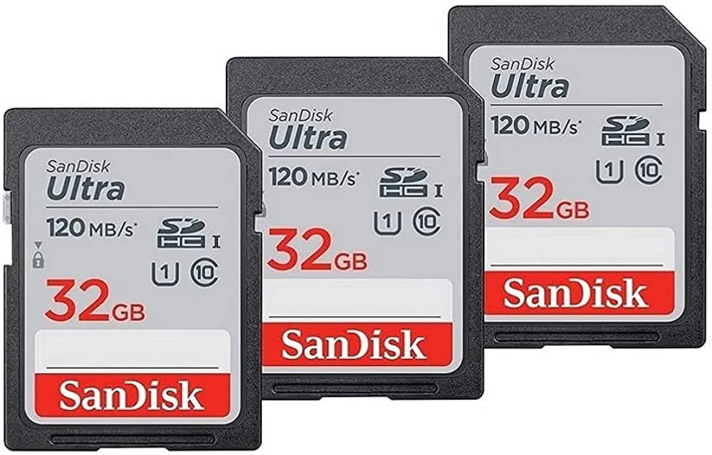 Thẻ nhớ SDHC SanDisk Ultra 120MB/s 32GB - Hàng Nhập Khẩu