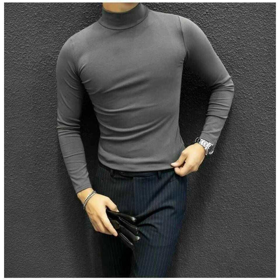 ÁO GIỮ NHIỆT NAM CỔ 3 PHÂN HÀNG CAO CẤP