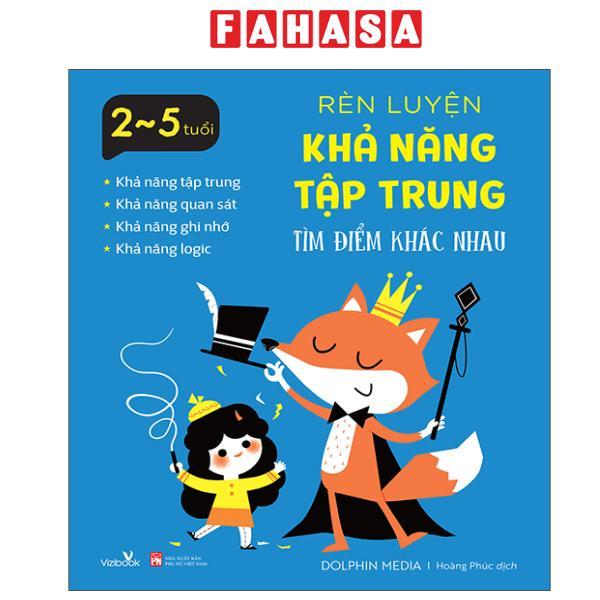 Sách - Rèn Luyện Khả Năng Tập Trung - Tìm Điểm Khác Nhau