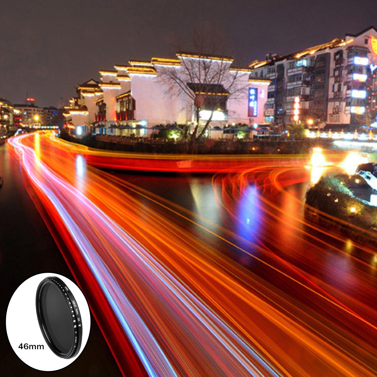 ND2 to ND400 Slim Fader Variable Adjustable Filter Optical Glass 37mm