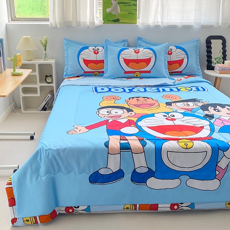 Bộ chăn ga gối cotton Tina ngộ nghĩnh