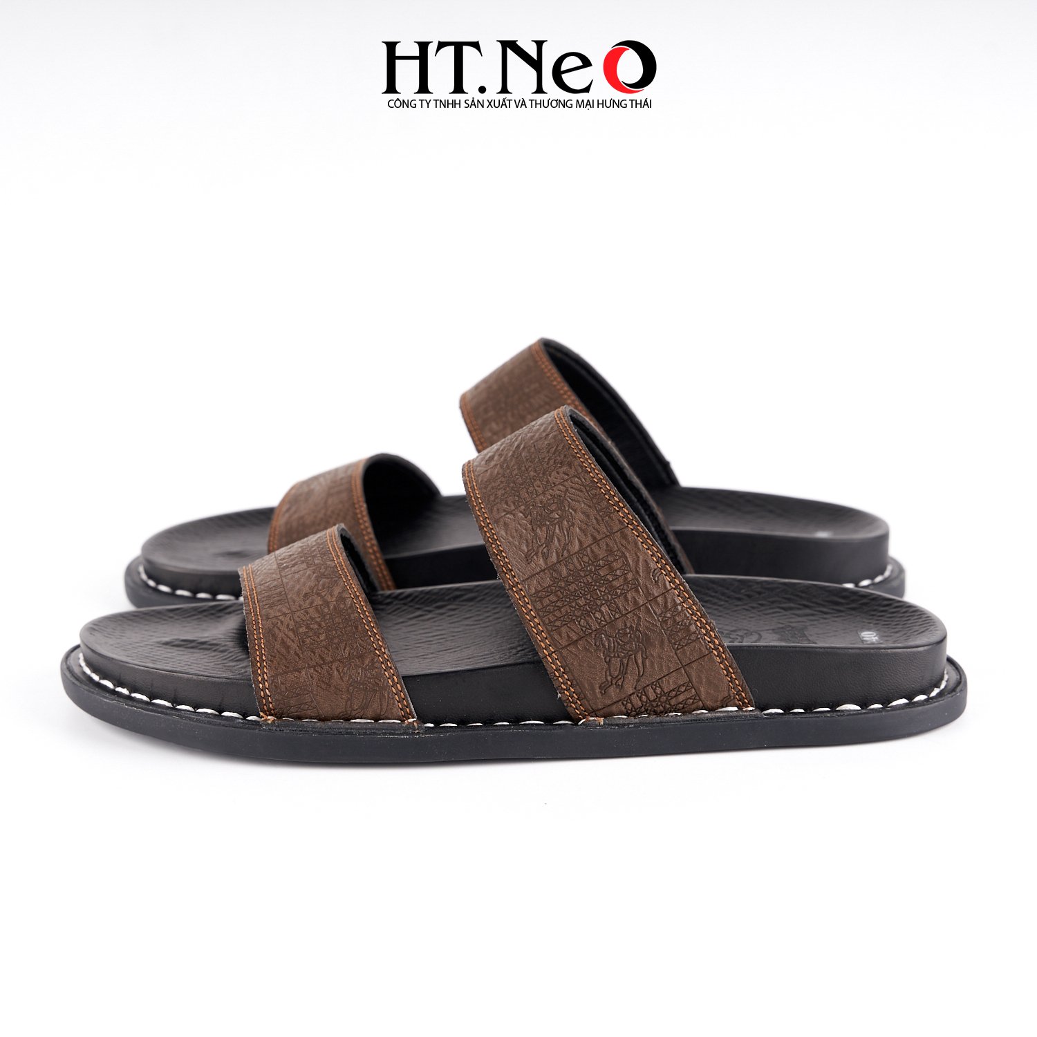 Dép sandal nam, sandal nam, chất liệu da kiểu dáng trẻ trung SD145