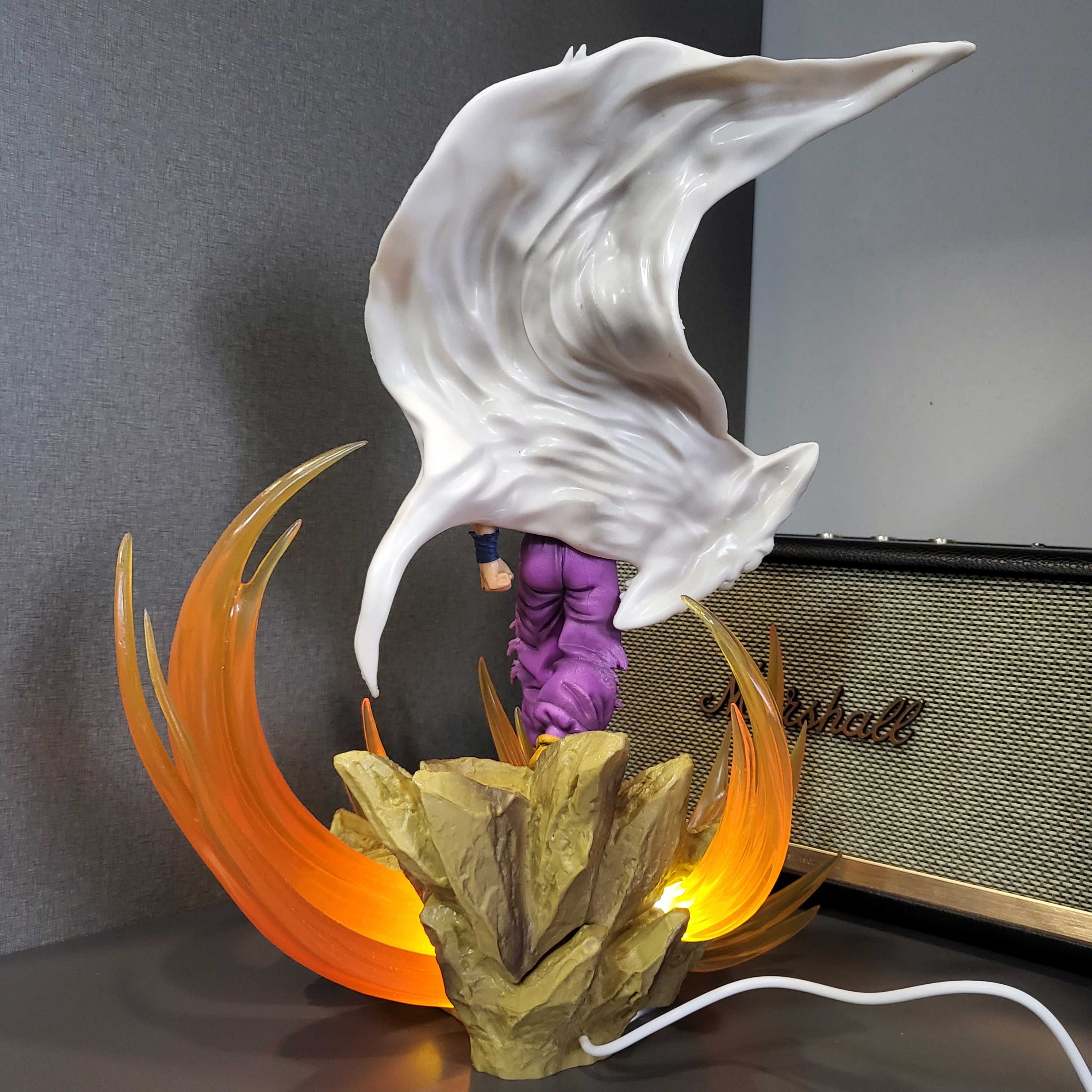 Mô hình Gohan và Goku 37 cm 2 đầu có LED usb - Dragon Ball