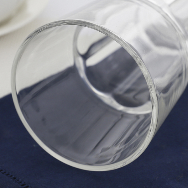 Bộ 6 ly thủy tinh sọc khía trung Centra Hi Ball 300ml , dùng uống nước, cafe, sinh tố