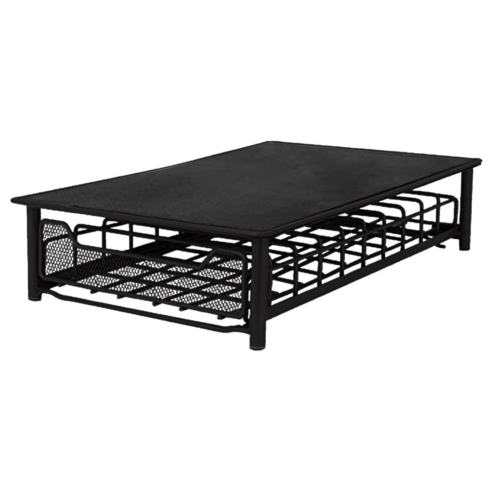 Iron Coffee Drawer Coffee Shelves Capsules Holder, for Office Cafe Home Bar Kitchen