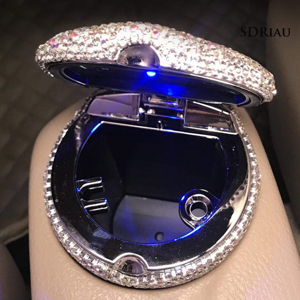 Cốc Gạt Tàn Thuốc Có Đèn Led Đa Năng Tiện Dụng Cho Xe Ô Tô
