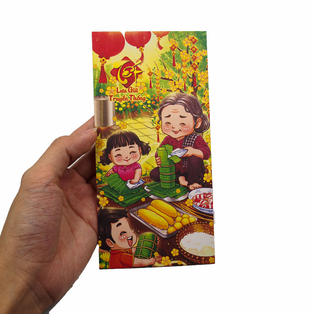 Gia đình hạnh phúc - Set 6 bao lì xì