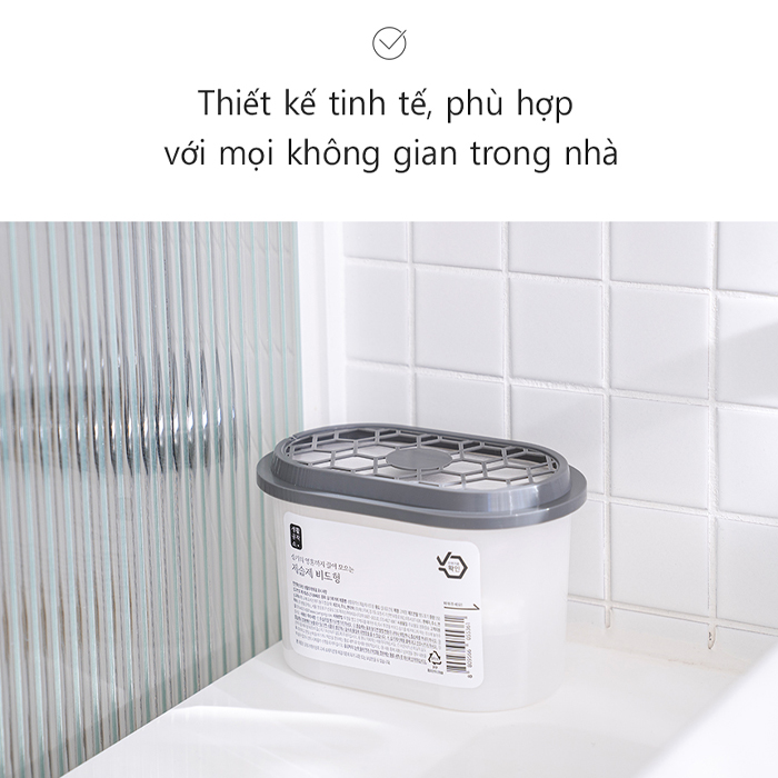 Hộp Hút Ẩm Tủ Quần Áo Giày Dép Ngăn Ngừa Nấm Mốc Saengong 250g