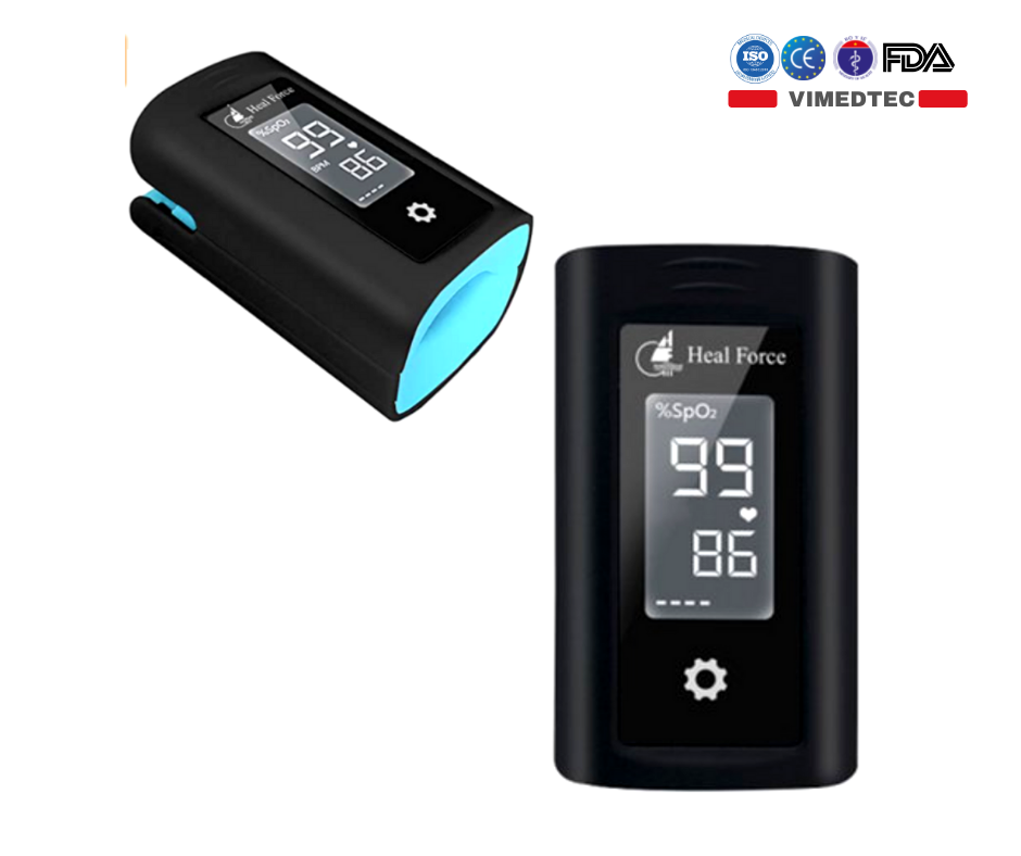 MÁY ĐO NỒNG ĐỘ OXY TRONG MÁU ĐẦU NGÓN TAY HealForce SpO2 Pulse Oximeter