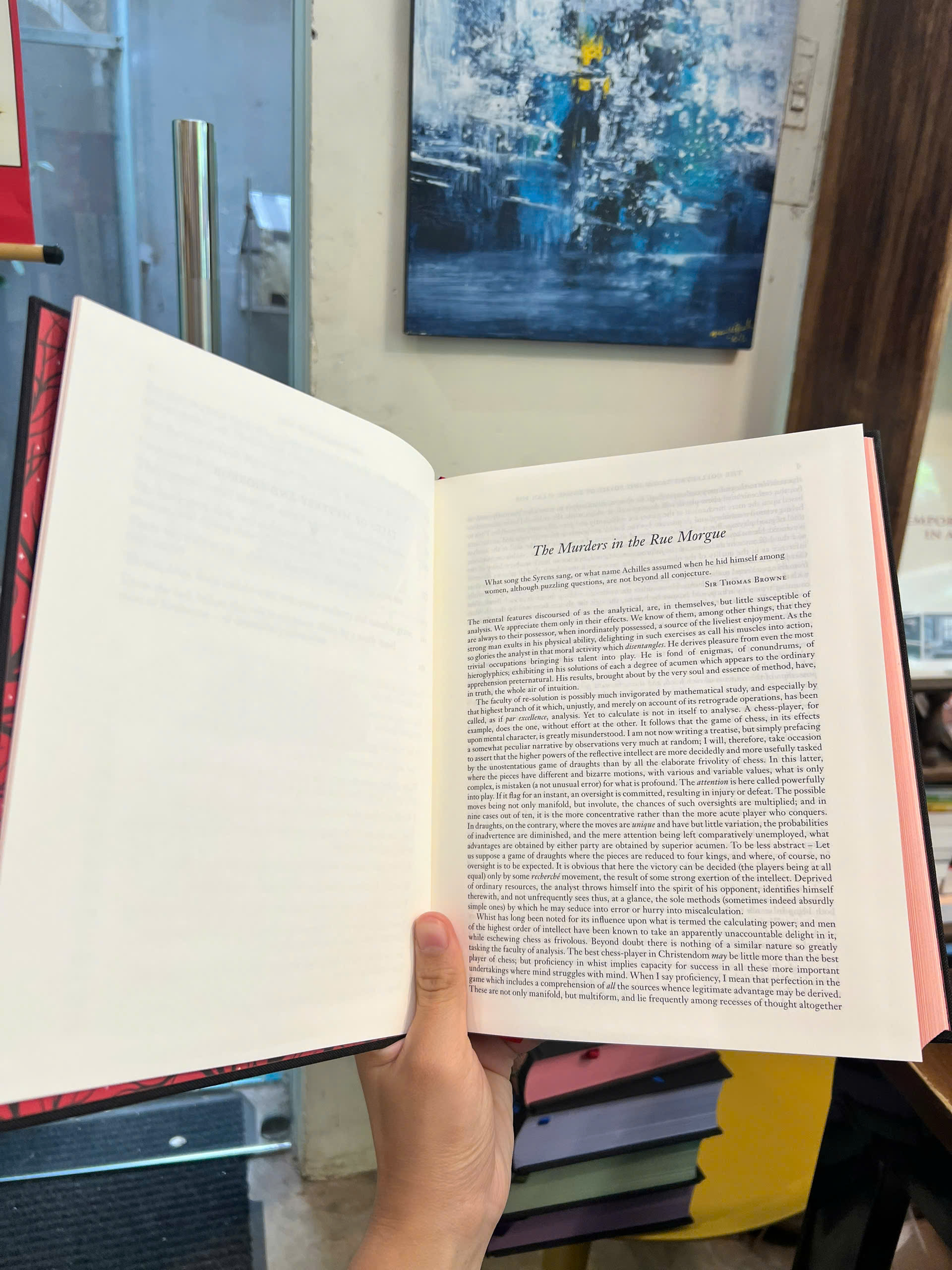 Sách - The Collected Works of Edgar Allan Poe | Classics Horror / Gothic / Bìa da, cứng khổ lớn