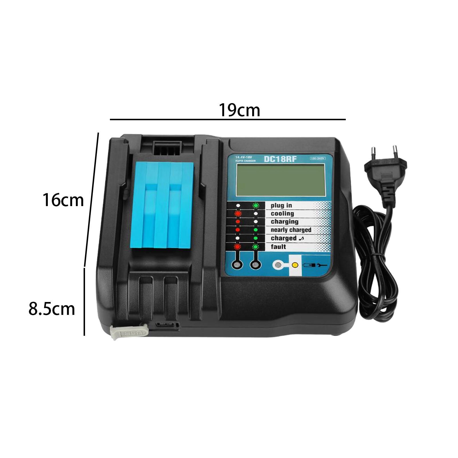 DC18RF 14.4-18V Battery Charger for Power Tools