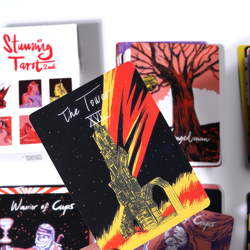 Bộ Bài Stunning Tarot 78 Lá Bài Tặng Đá Thanh Tẩy