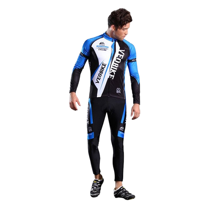 Bộ Đồ Nam Veobike 2 Mảnh Dài Tay Thể Thao Ngoài Trời