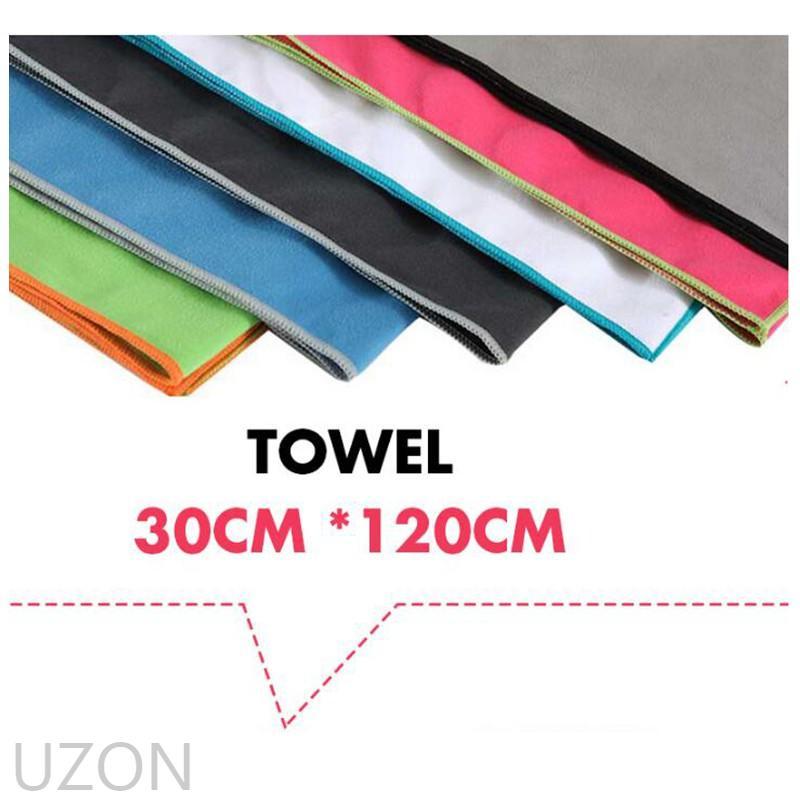 Khăn Tắm Bằng Sợi Micro Nhanh Khô Tiện Dụng Mang Theo Du Lịch/ Chơi Thể Thao