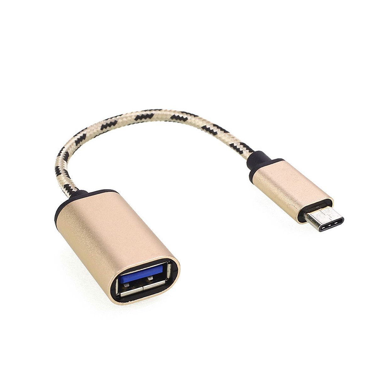 Cáp OTG Type-C Sang USB 3.0 - Hỗ Trợ Kết Nối Cho Điện Thoại Với USB, Chuột, Bàn Phím - Hàng Chính Hãng