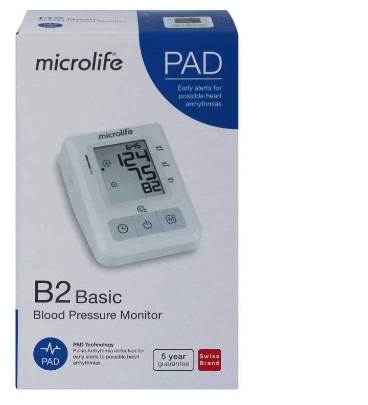 Máy Đo Huyết Áp Bắp Tay Microlife B2 Basic