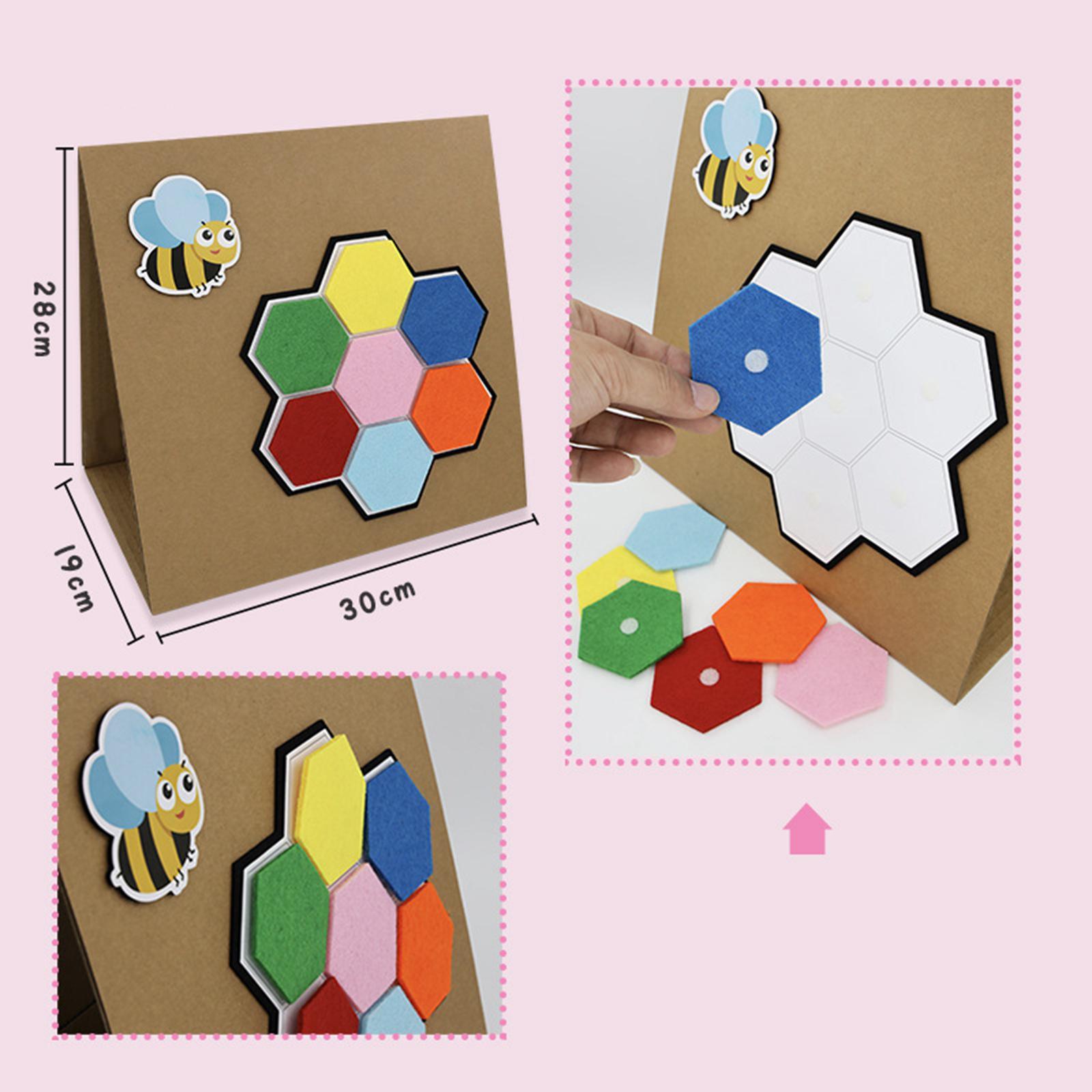 Montessori Material Color Shape Jigsaw Matching Game for Baby Boys Girls