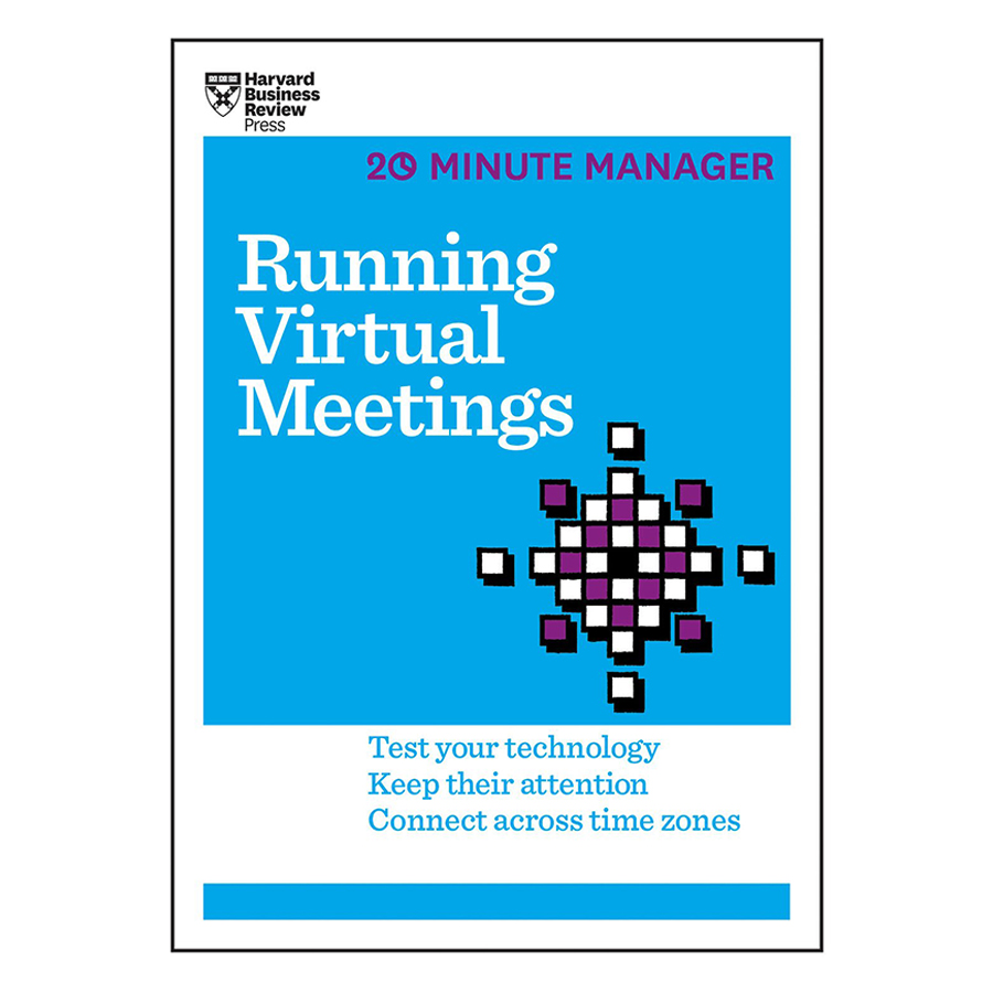 [Hàng thanh lý miễn đổi trả] Harvard Business Review 20 Minute Manager Series Running Virtual Meetings