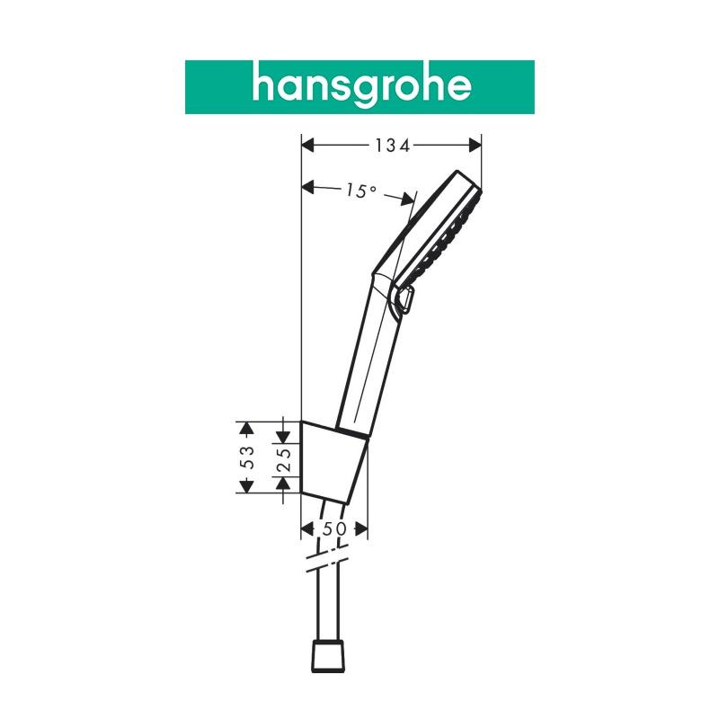 Tay sen kèm giá đỡ HANSGROHE Crometta 160 26692