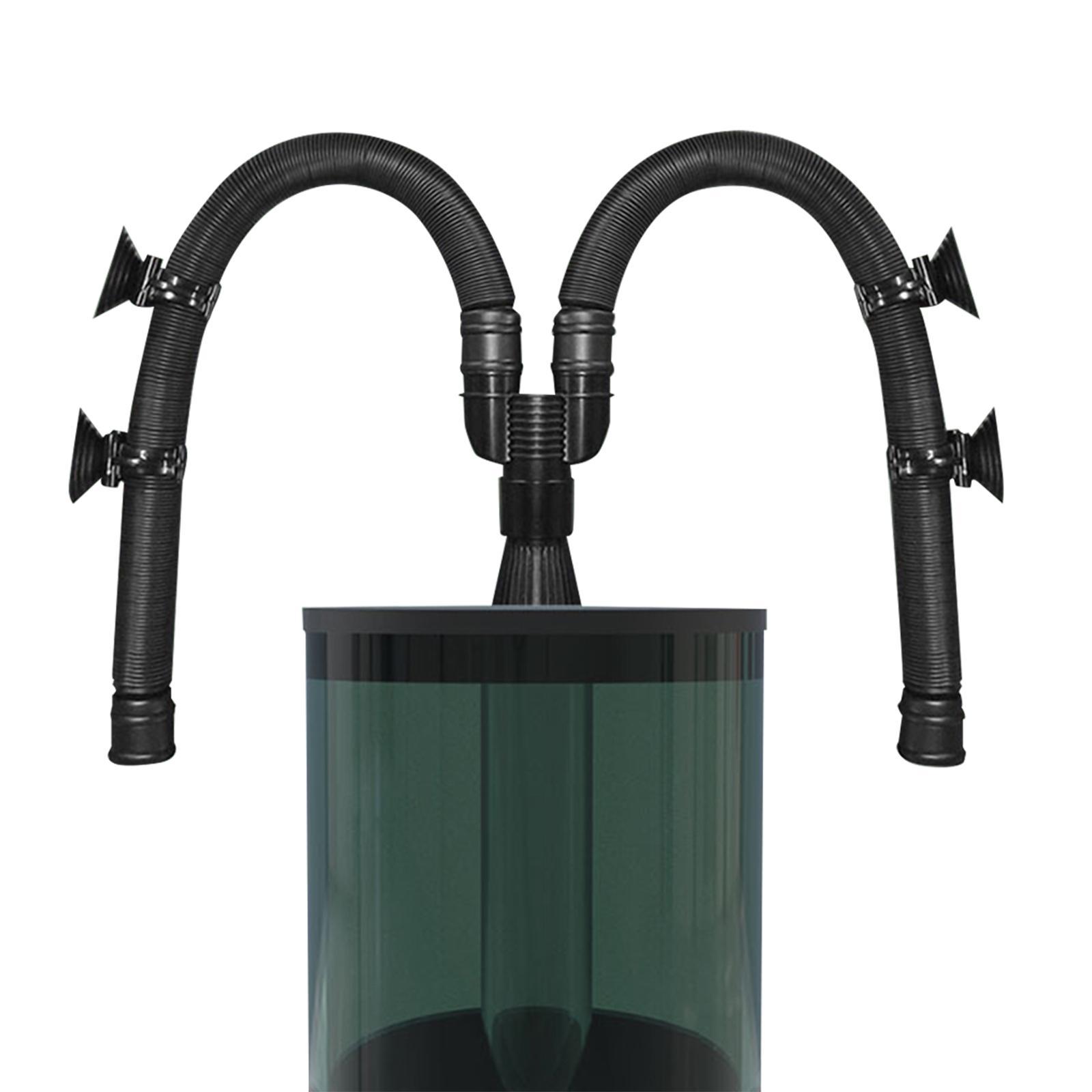 Reptile Terrarium Humidifier with Hose Adjustable Large Capacity Vivarium Mute Sprayer Water Tank for Amphibians Chameleon Pet Supplies