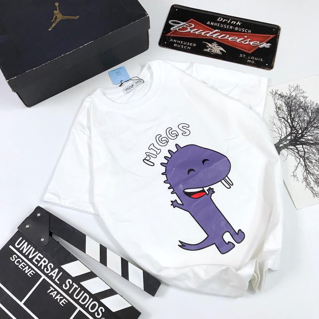 - Áo thun tay ngắn Be Yourself unisex size M L XL - KHỦNG LONG MIGGS