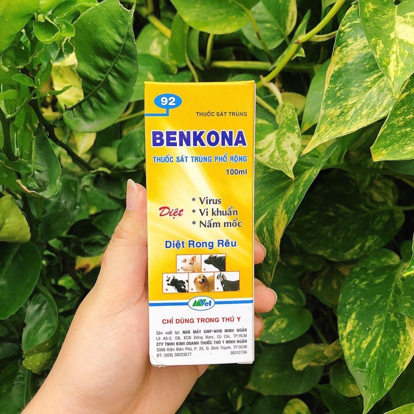 Benkona đặc trị nấm giá thể trên cây trồng