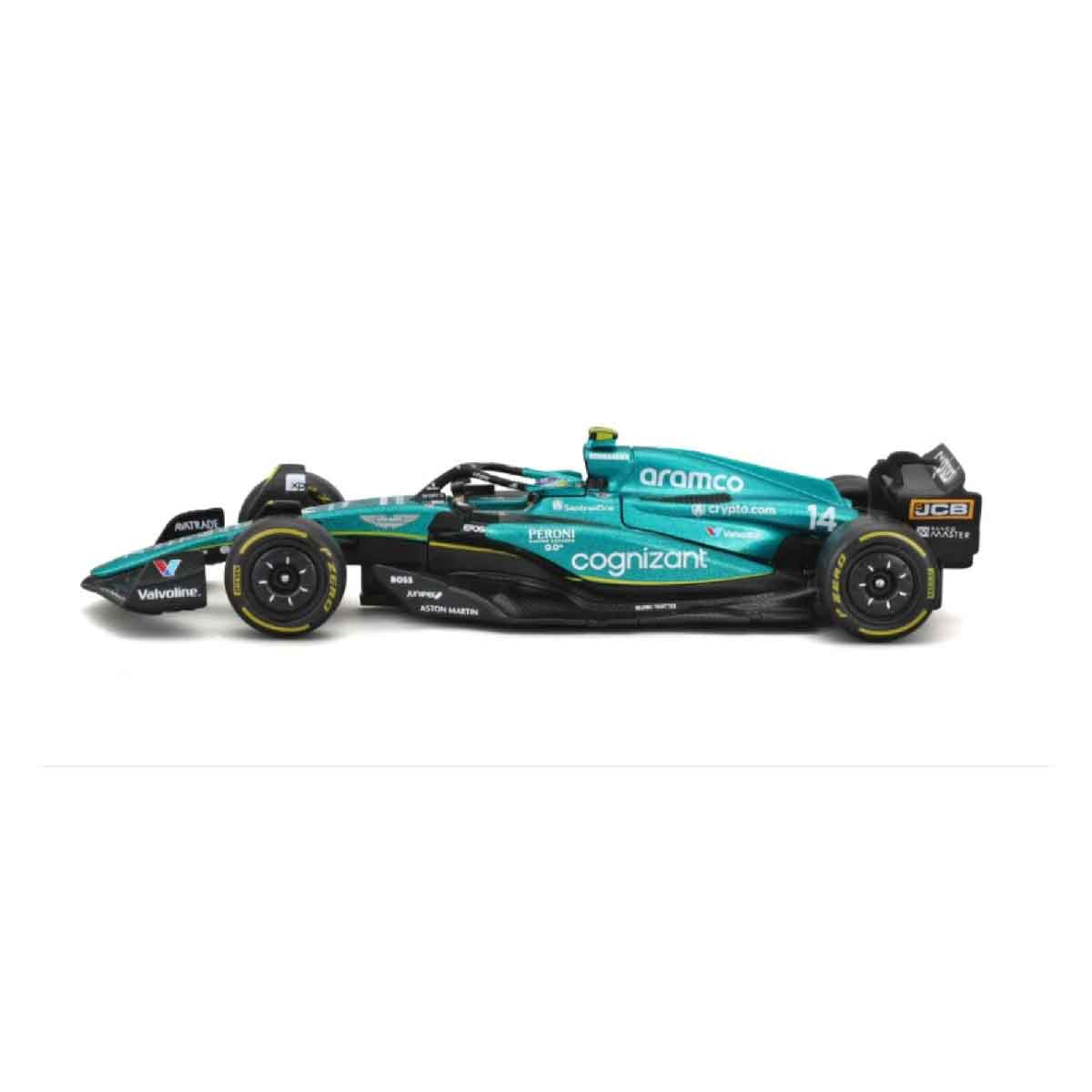 Đồ Chơi Xe Đua F1 1:43 Aston Martin Aramco Cog Team AMR23 (2023) MAISTO 14/18-38090