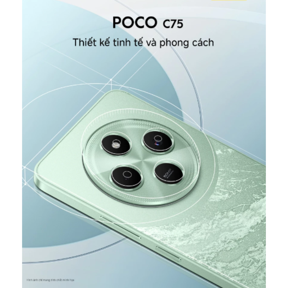 Điện thoại POCO C75 (8GB/256GB) - Hàng Chính Hãng - ĐK