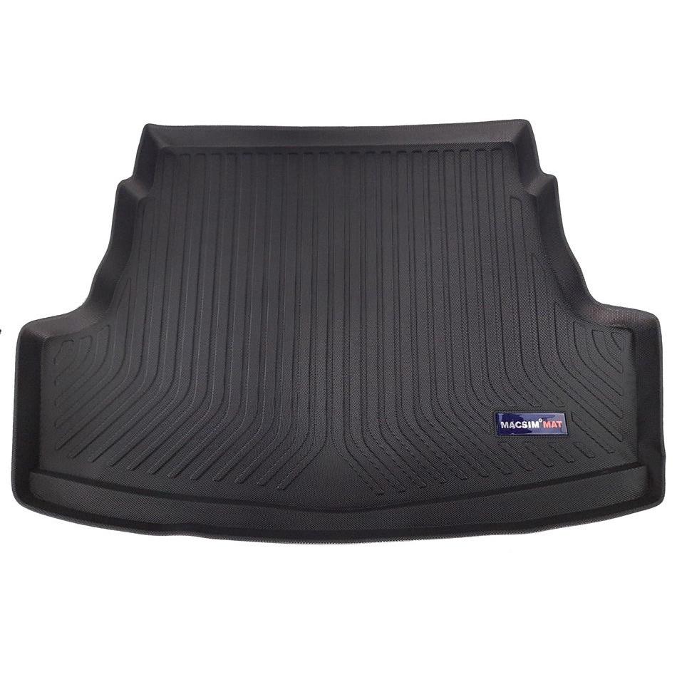 Thảm lót cốp xe ô tô TOYOTA VIOS (2014-2017) nhãn hiệu Macsim chất liệu TPV cao cấp màu đen (055)