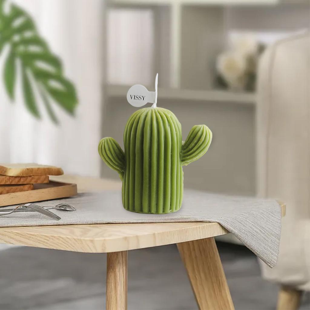 Cactus Candle Scented Candles  Olive