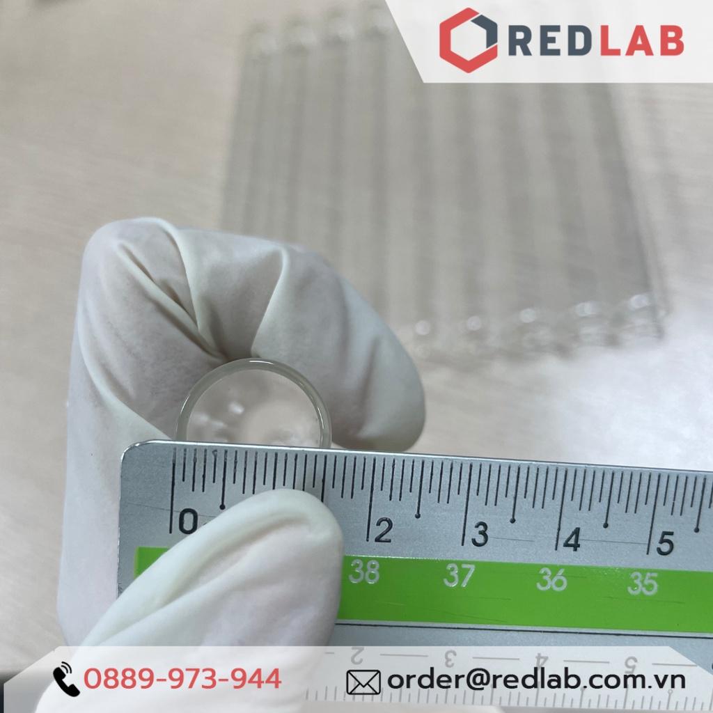 Ống nghiệm thủy tinh 20 ml trơn không vành 16 x 160 mm Boro 3.3 Bio Hall