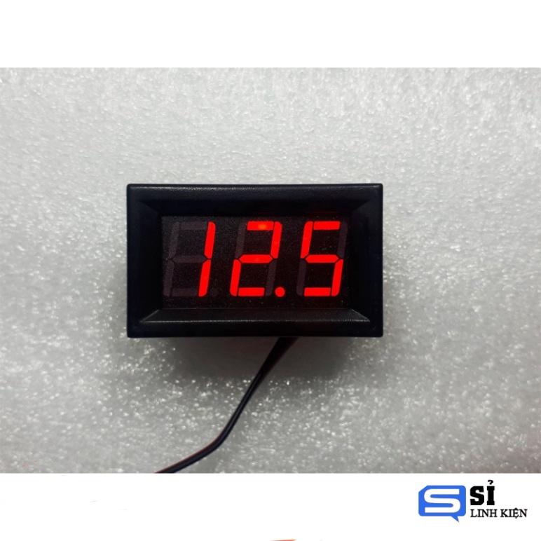 Đồng Hồ Led Báo vôn DC, Đo Điện Áp Một Chiều 0.56 inch