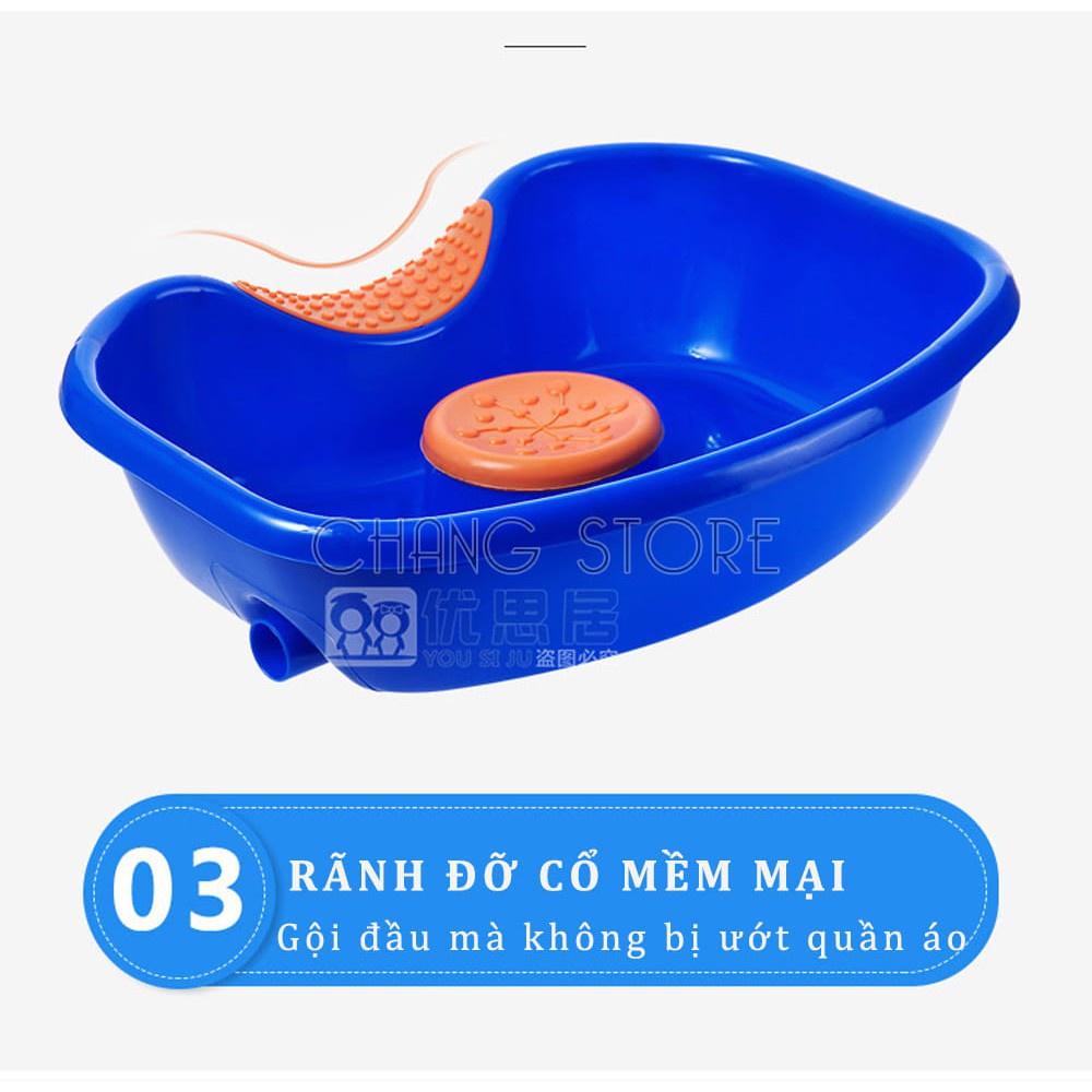 Chậu, Máng Gội Đầu Cho Bà Bầu, Người Già, Bồn Gội Đầu Cho Người Bệnh, Trẻ Em Siêu Tiện Lợi