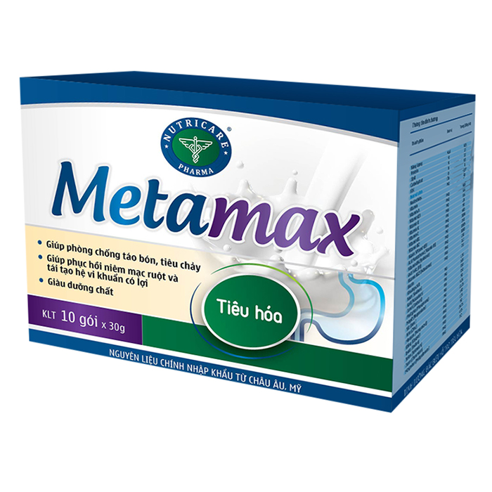 Sữa Meta Max Nutricare Dinh Dưỡng Hỗ Trợ Tiêu Hóa