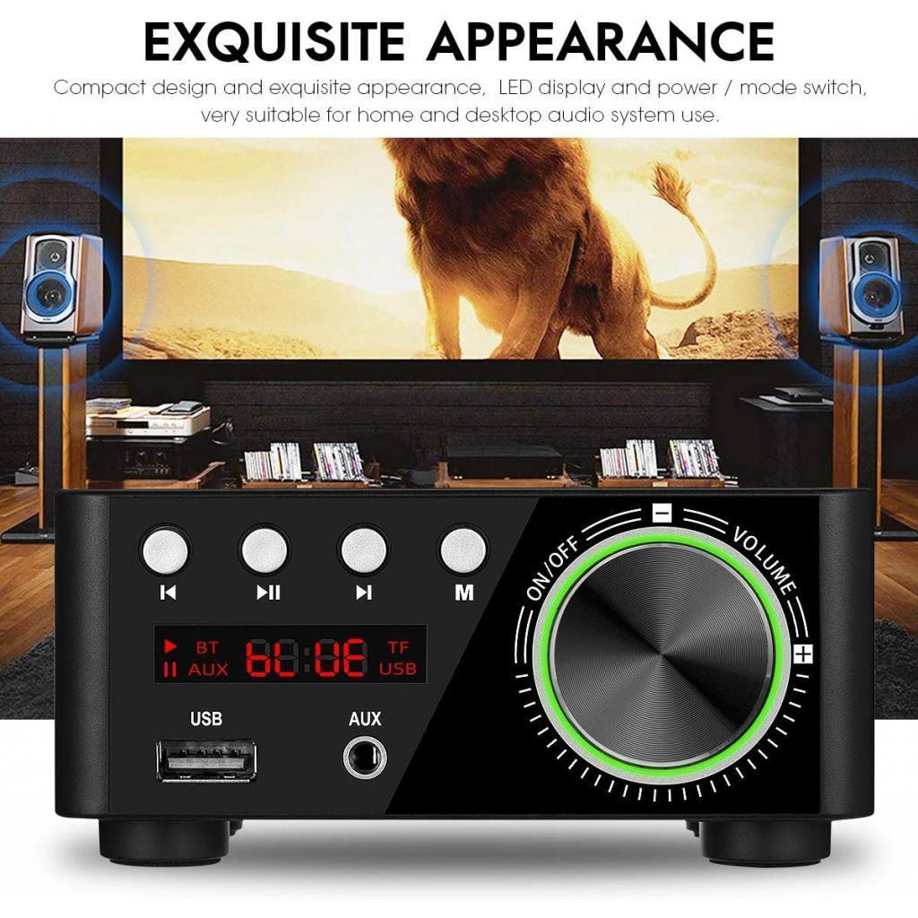 Powerful Mini 100W Bluetooth 5.0 Power 2.0 Channel black
