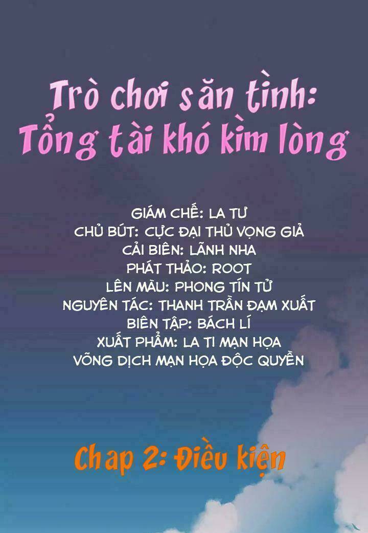 trò chơi săn tình - tổng tài khó kìm lòng chapter 2 1