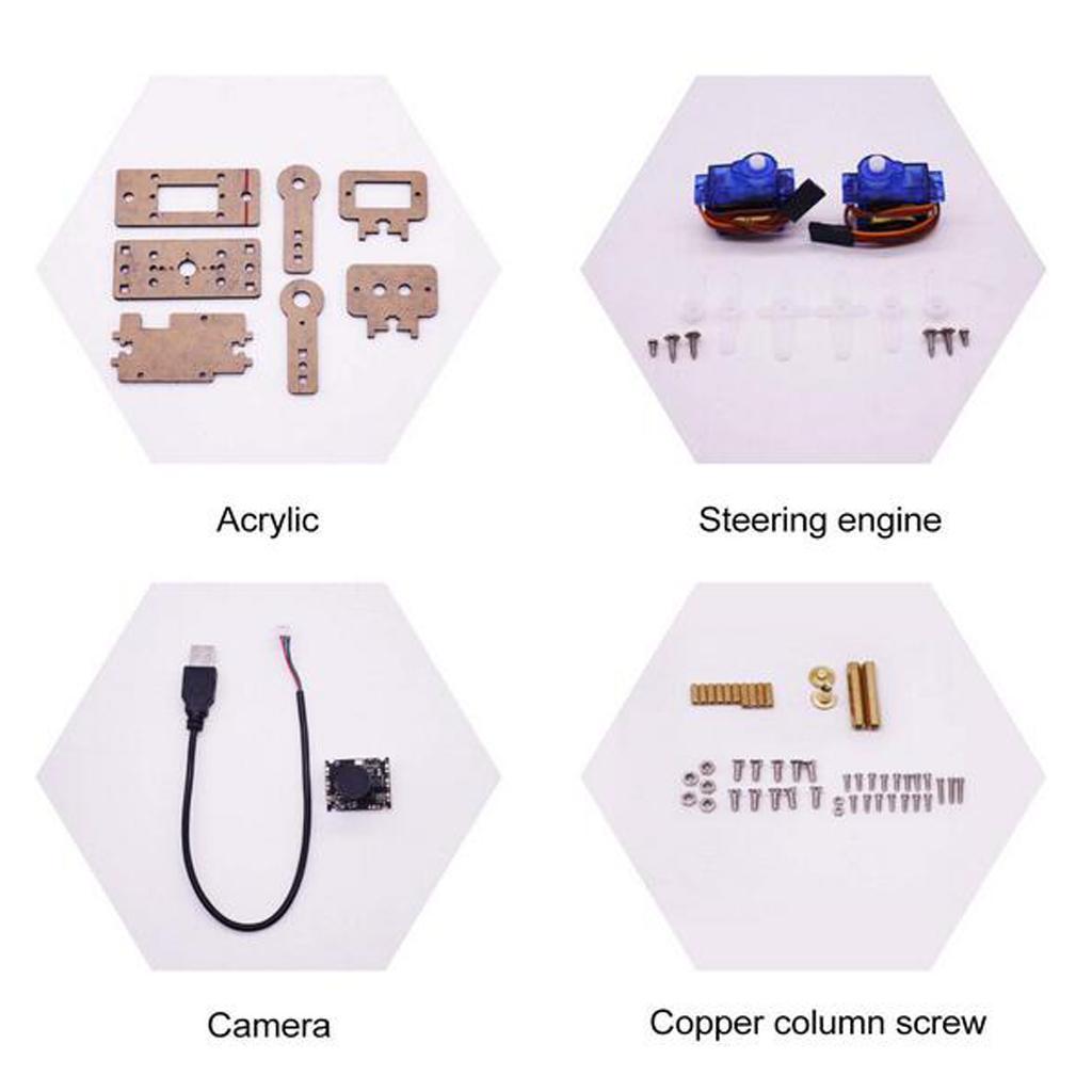 Smart Camera Vision Sensor + 2Pcs Micro Servos Motor And Separate Gimbal