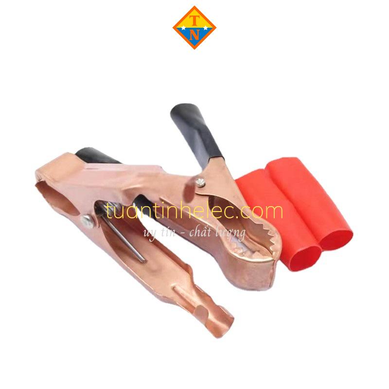 Kẹp acquy mạ đồng- kẹp cá sấu- kẹp bình- kẹp ắc quy 80mm 50A