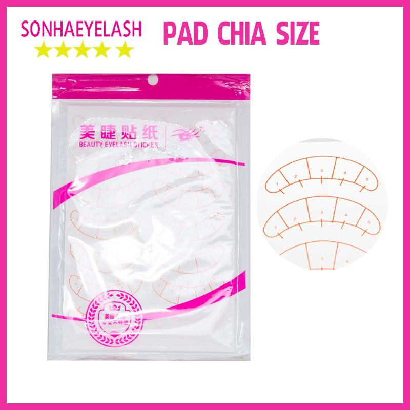 Pad chia size, Pad chia size dán mi dưới