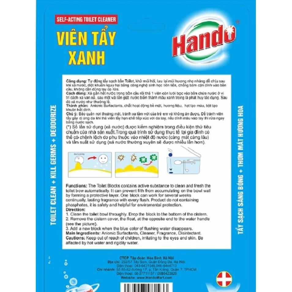 Viên tẩy sạch và làm thơm toilet Hando Vỉ 2 viên