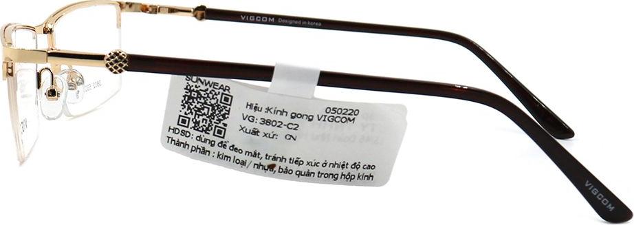 Gọng kính chính hãng Vigcom VG3802
