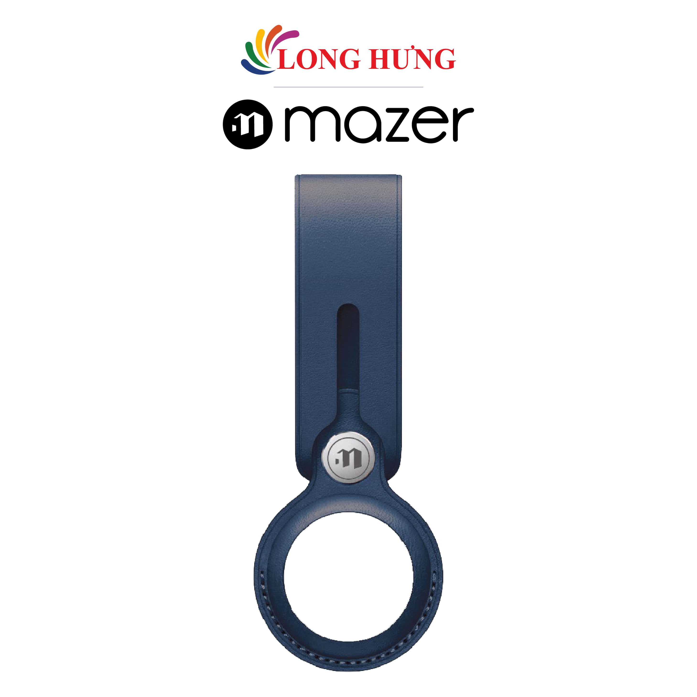 Bao da Mazer InfiniteCASE Pro Leather Loop Case for AirTag M-IC-ATCASE1001 - Hàng Chính Hãng
