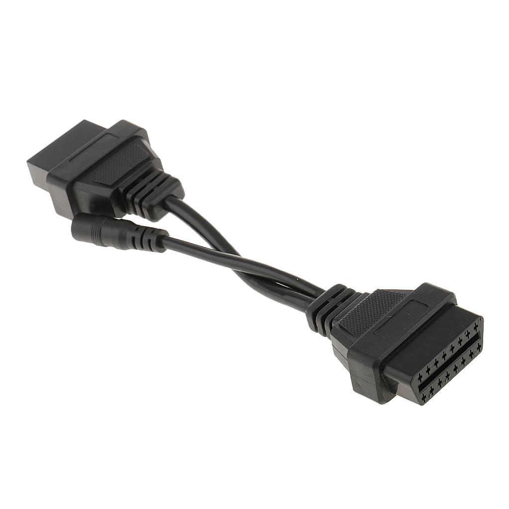 12 PIN PIN OBDII Adapter Connector For