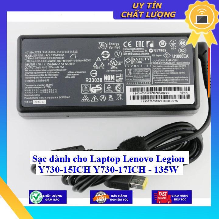 Sạc dùng cho Laptop Lenovo Legion Y730-15ICH Y730-17ICH - 135W - Hàng Nhập Khẩu New Seal