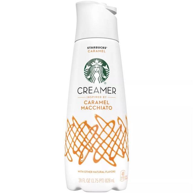 KEM SỮA LỎNG Starbucks CARAMEL MACCHIATO Coffee Creamer, 828ml (28oz)